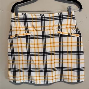 Go Blue luxe sport golf tennis Pickleball skirt